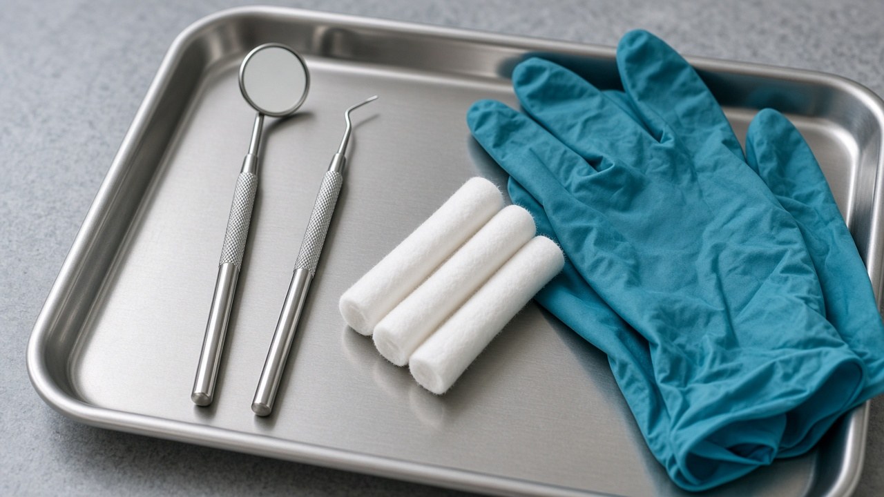 Plateau de soins dentaires à Orly
